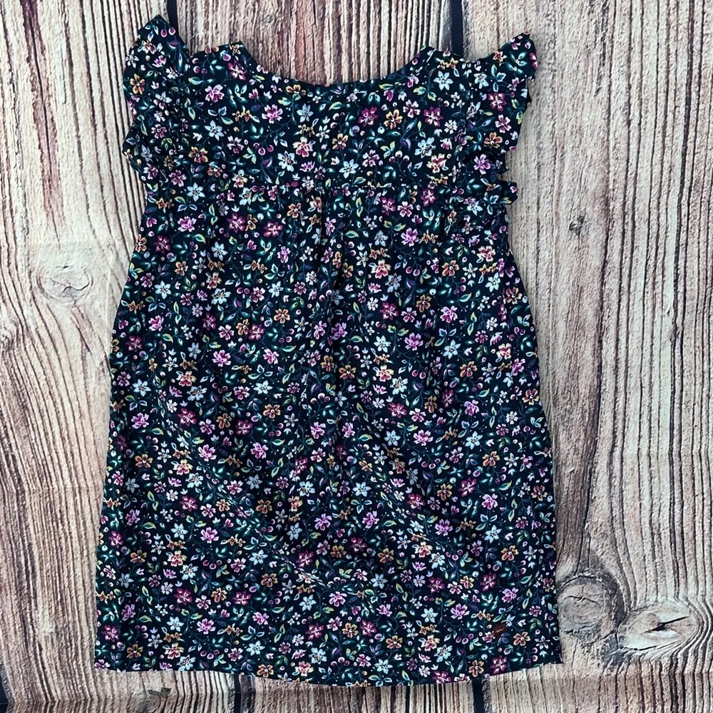 Tea Collection Floral Kids Dress - Multicolor